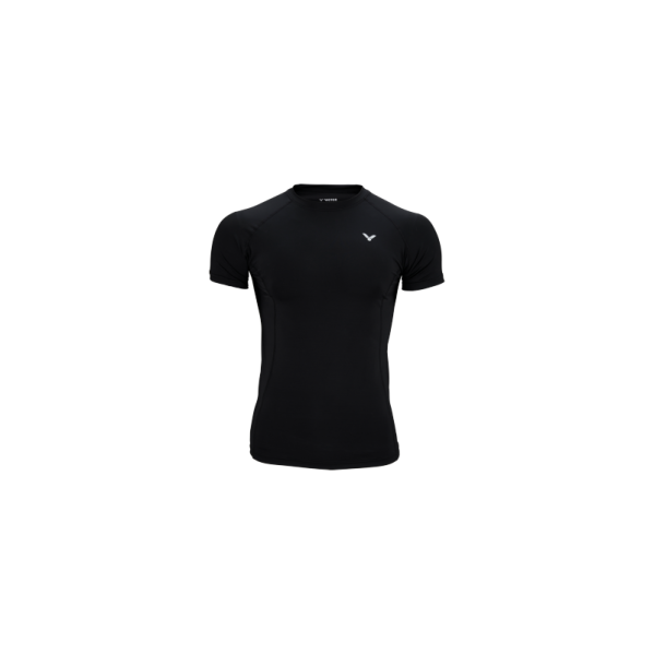 Haut de compression VICTOR Homme - T-shirt 5708 - Noir